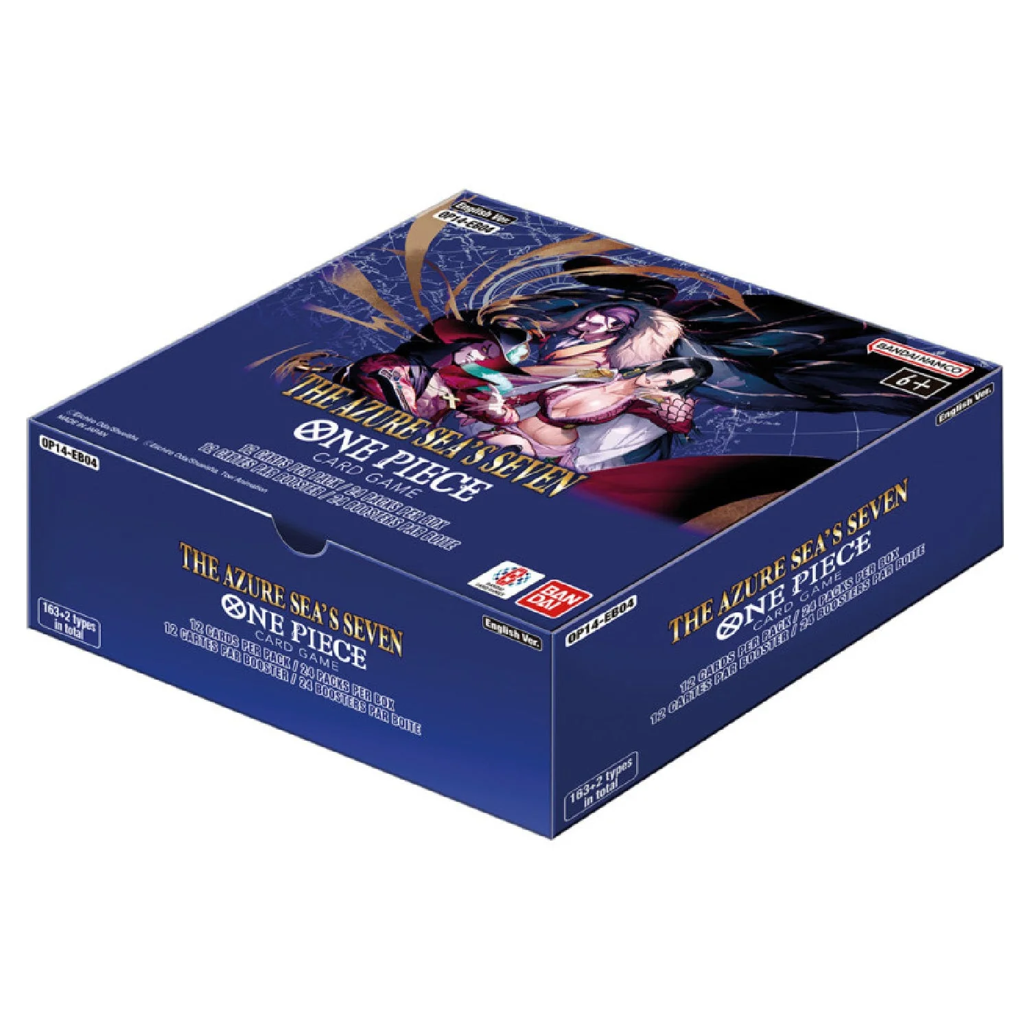 One Piece Card Game: OP-14 - The Azure Sea's Seven Booster Box - Image 3