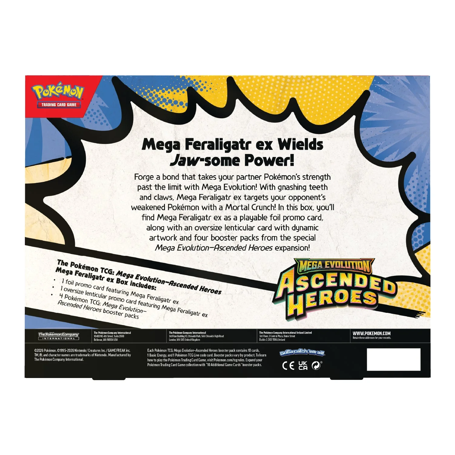 Pokémon TCG: Ascended Heroes - Mega Feraligatr ex Box - Image 4