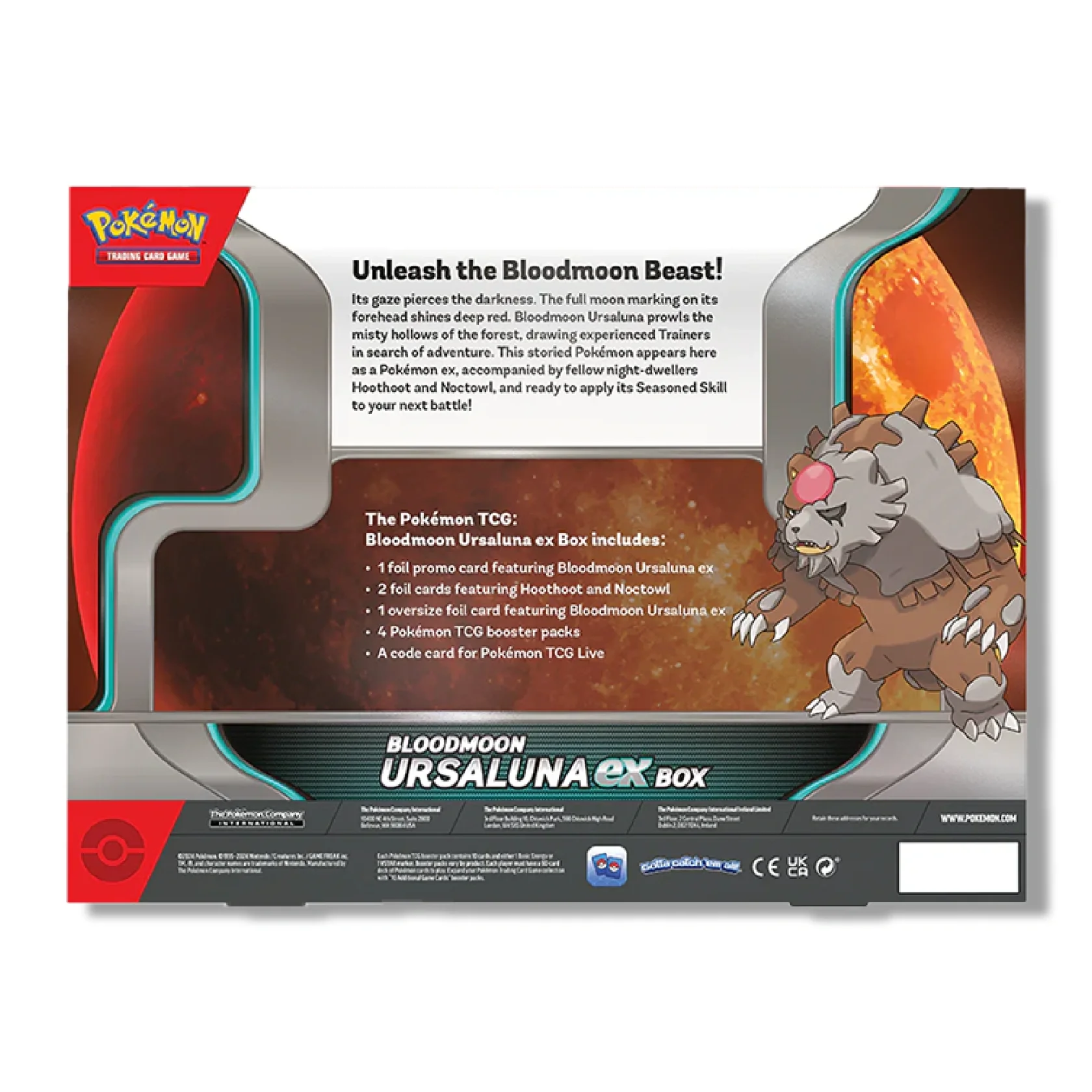 Pokemon TCG: Bloodmoon Ursaluna ex Box - Image 5