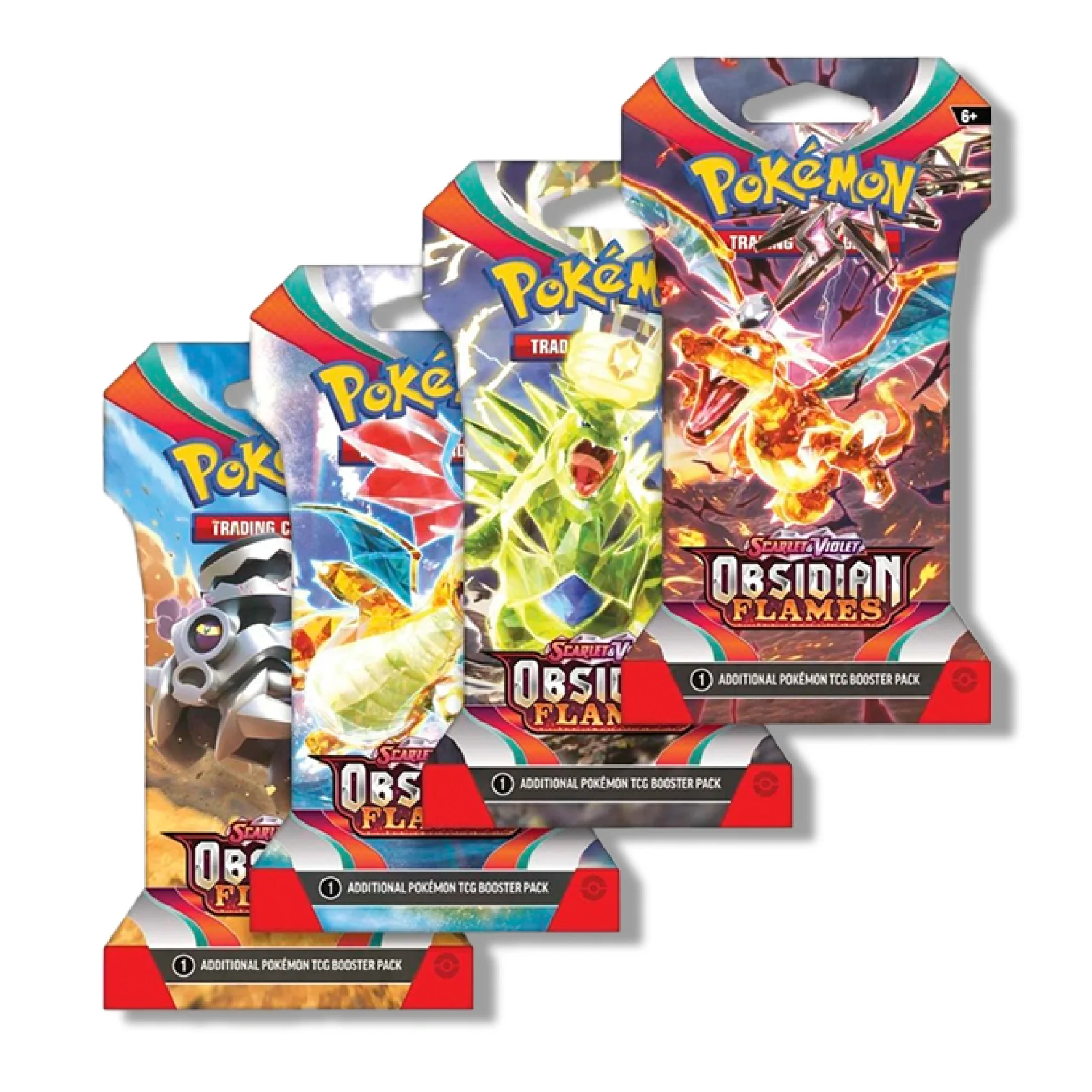 Pokemon TCG: Obsidian Flames - Sleeved Booster Pack - Image 5