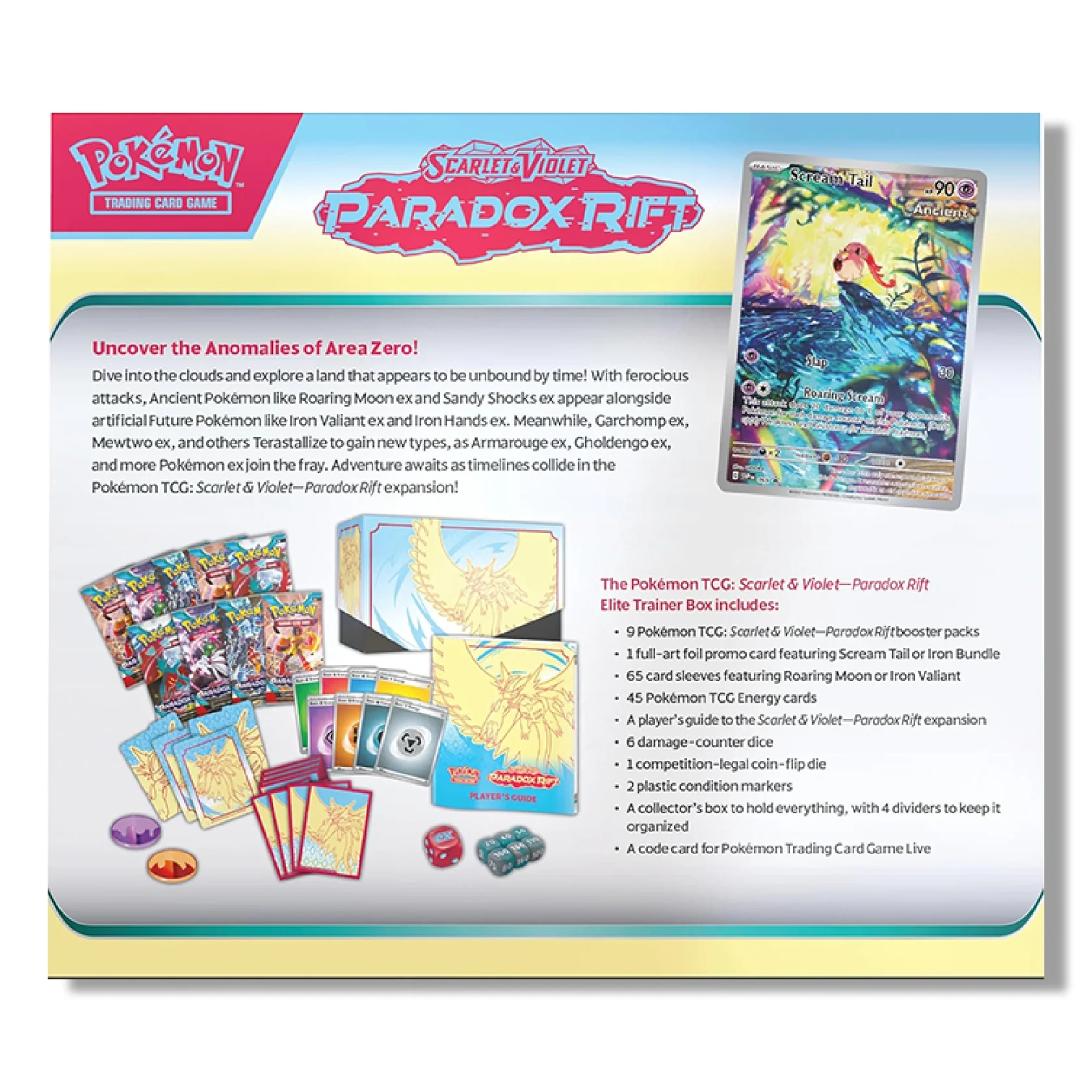 Pokemon TCG: Paradox Rift - Elite Trainer Box - Image 3