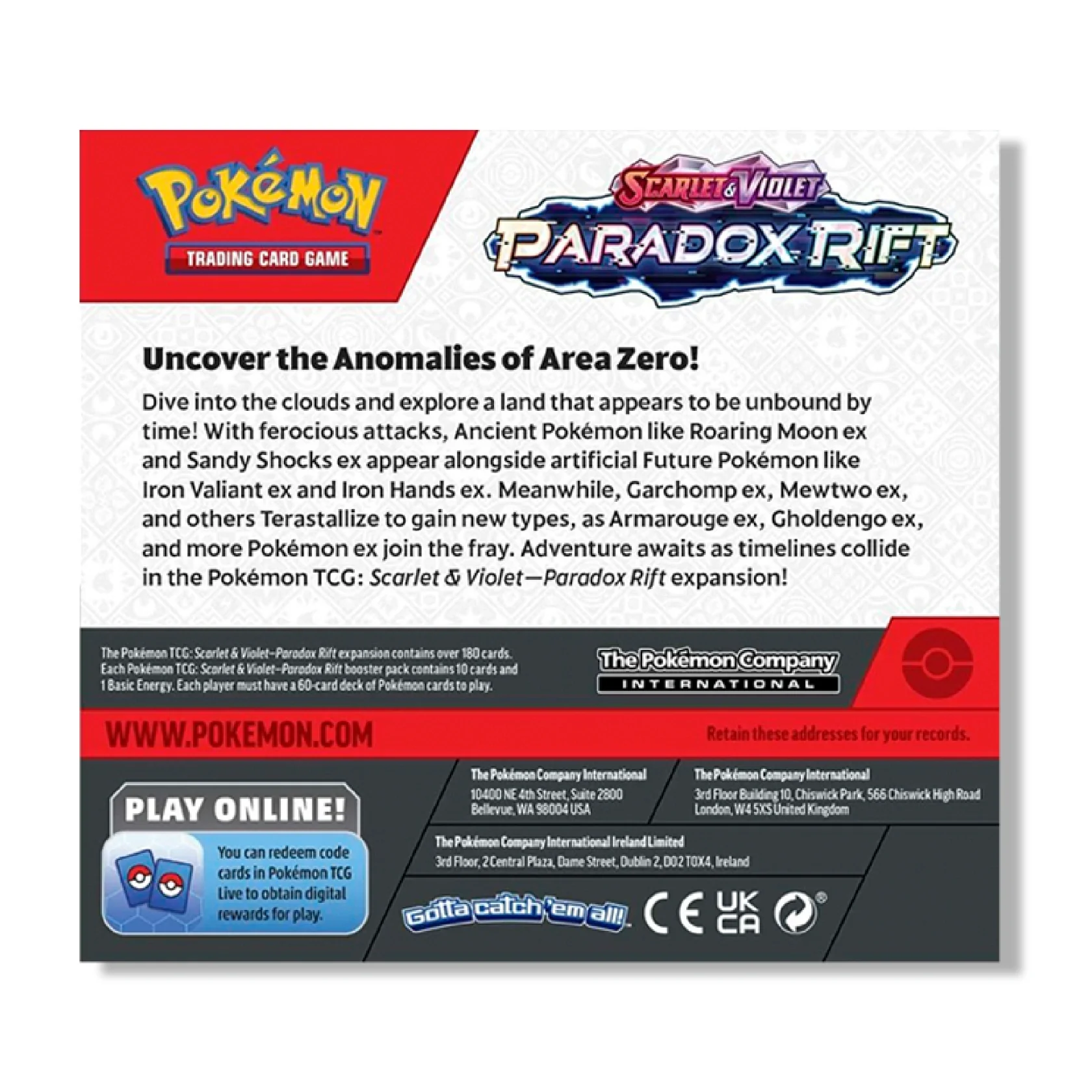 Pokemon TCG: Paradox Rift - Booster Box (36 Packs) - Image 7