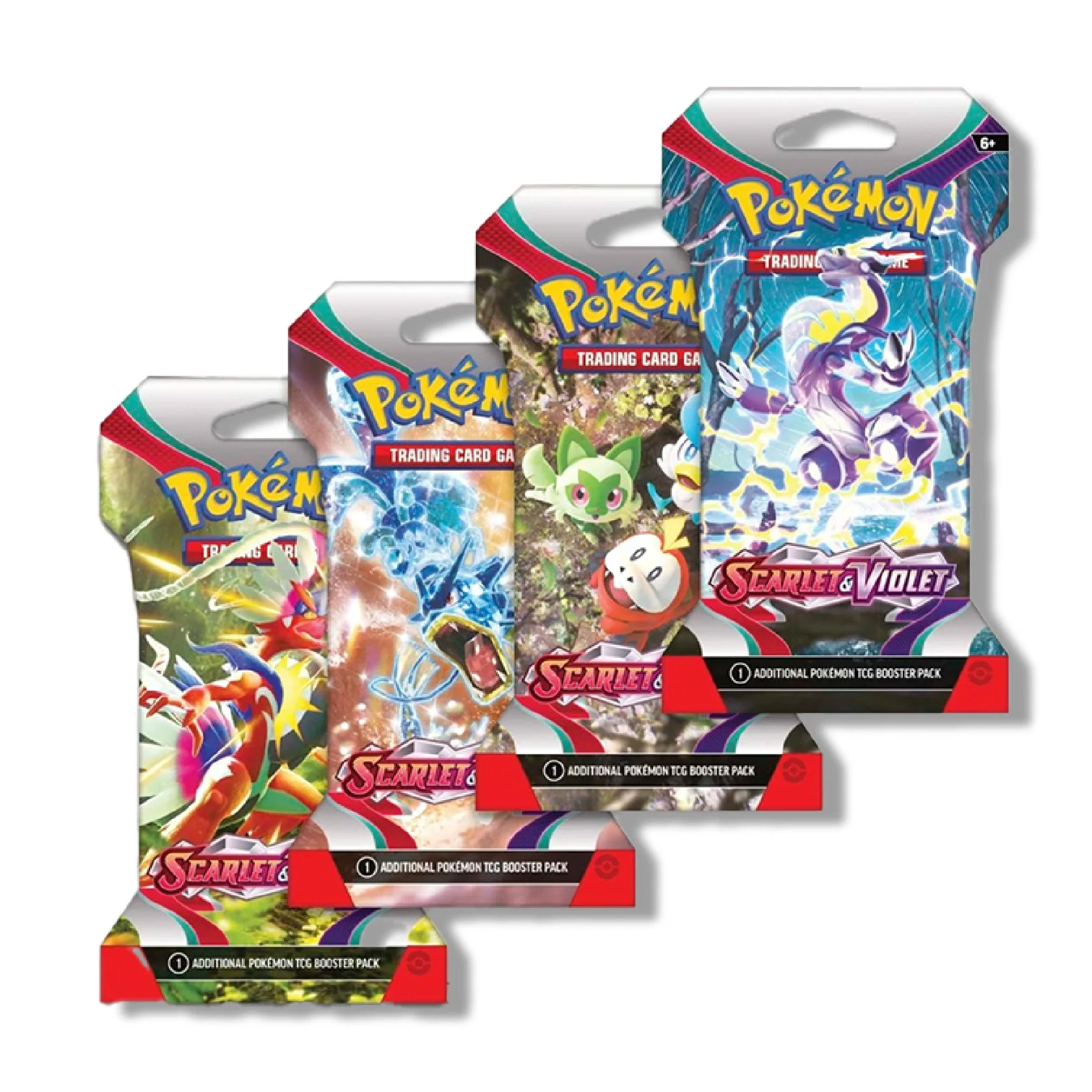 Pokemon TCG: Scarlet & Violet: Base Set - Sleeved Booster Pack - Image 3