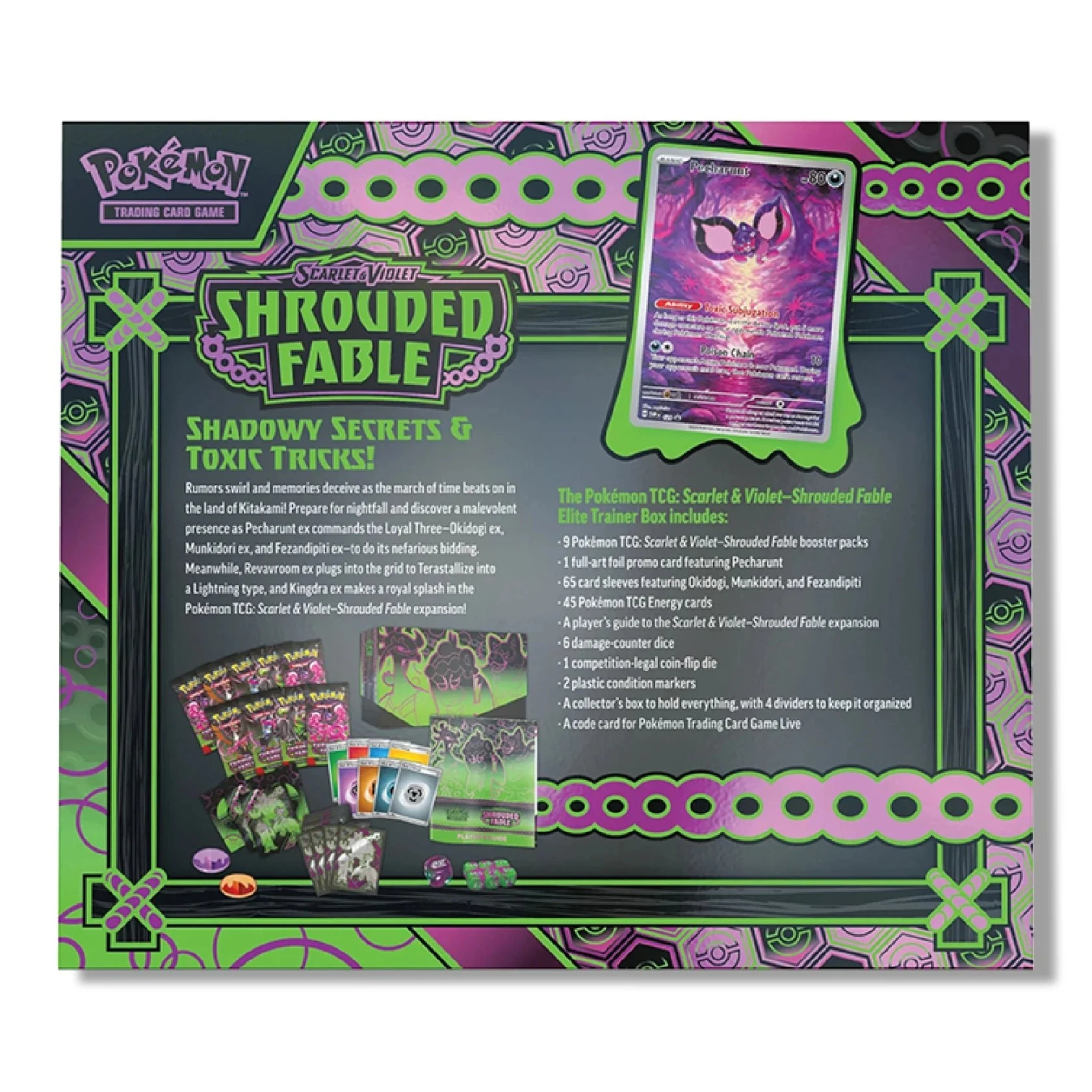 Pokemon TCG: Shrouded Fable - 10x Elite Trainer Box [Sealed Case] - Image 4