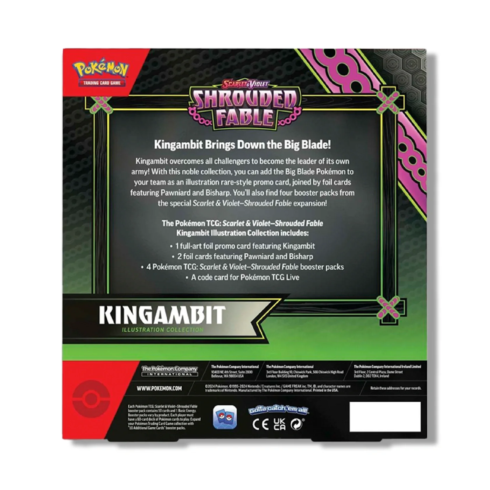 Pokemon TCG: Shrouded Fable - Illustration Collection (4 Packs) - Image 5