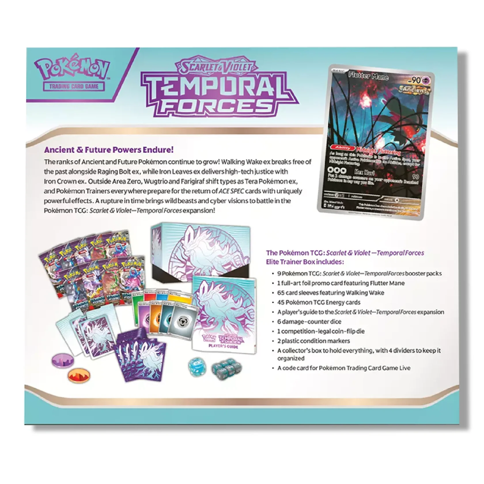 Pokemon TCG: Temporal Forces - 10x Elite Trainer Box [Sealed Case] - Image 5