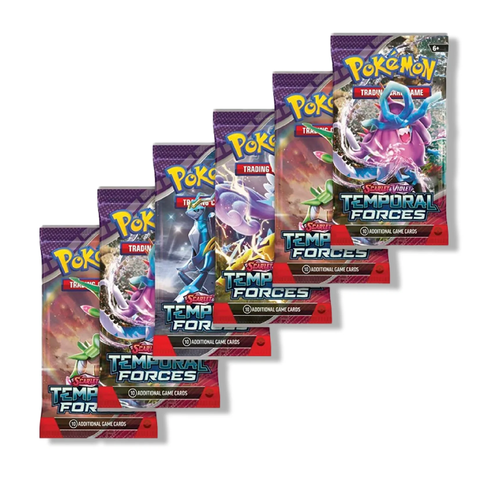 Pokemon TCG: Temporal Forces - 6x Booster Box [Sealed Case] - Image 3