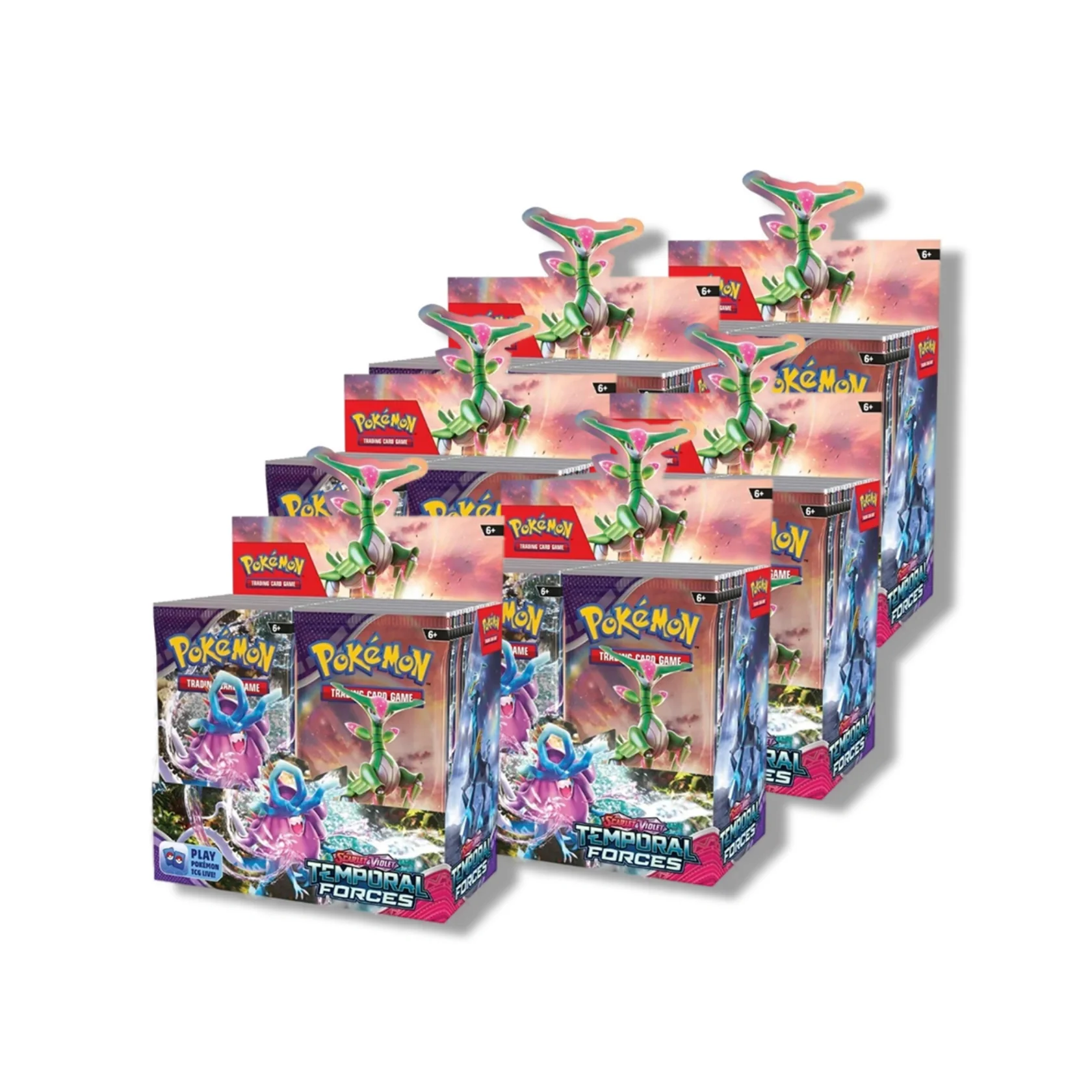 Pokemon TCG: Temporal Forces - 6x Booster Box [Sealed Case] - Image 5
